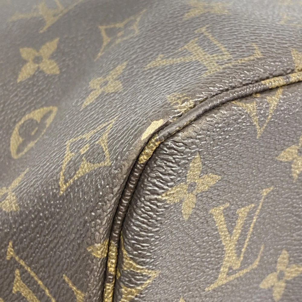 LOUIS VUITTON Brown Monogram Neverfull MM Tote Bag - Picture 8 of 11